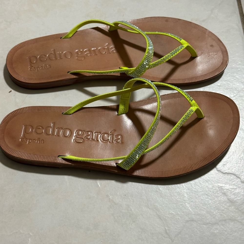 Pedro Garcia Swarovski sandals Size 38. in good condition only worn twice. - Picture 5 of 11